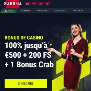 rabona casino homepage
